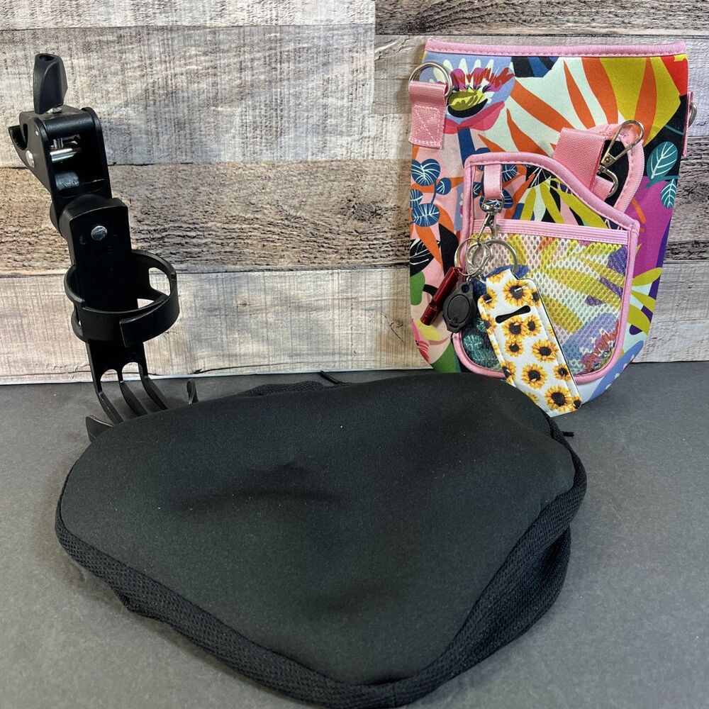 Cycling Essentials Kit New Bike Seat Cover Bottle Holder Carrier Bag Flashlight